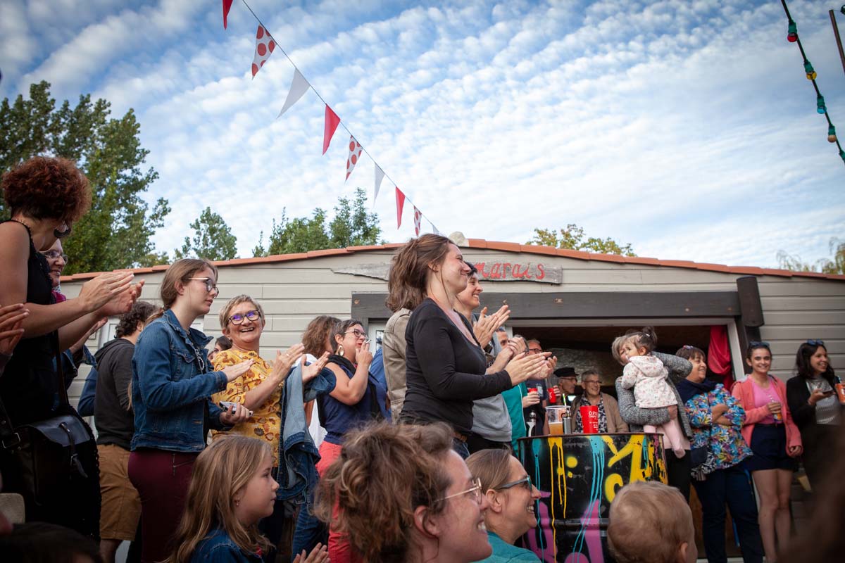 Guiguette du camping dans le Marais Poitevin