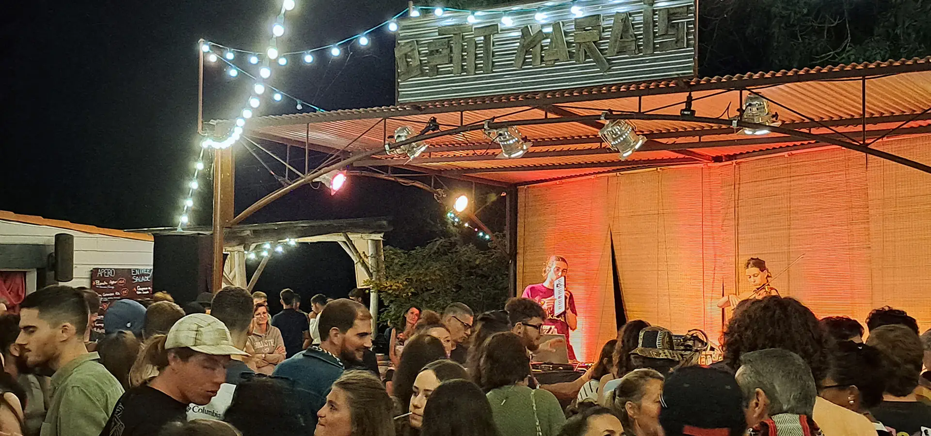 animation en soirée au camping dans le marais poitevin